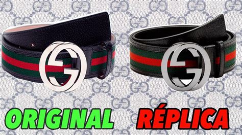 cinturón gucci original y réplica mujer|Comparación GUCCI original vs réplica (Gucci real vs fake).